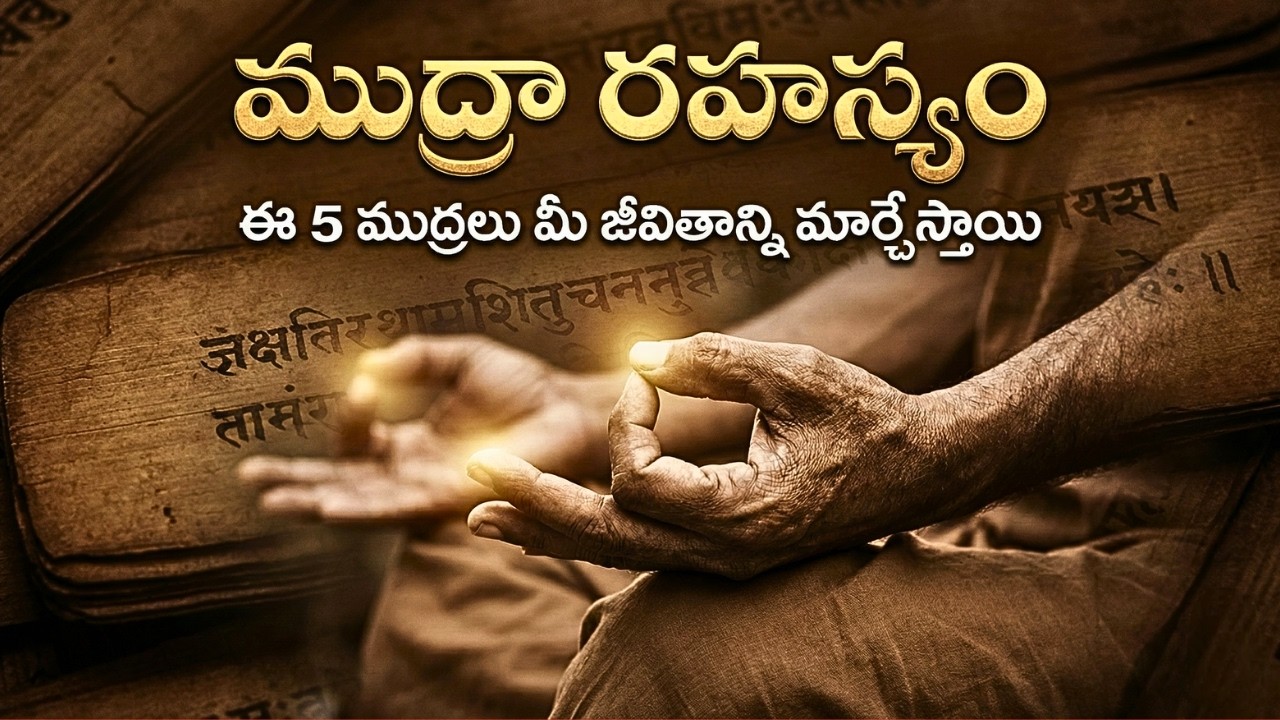 ఈ 5 ముద్రలు మీ మెదడు & శరీరాన్ని మార్చేస్తాయి | SANATHANA LIFE