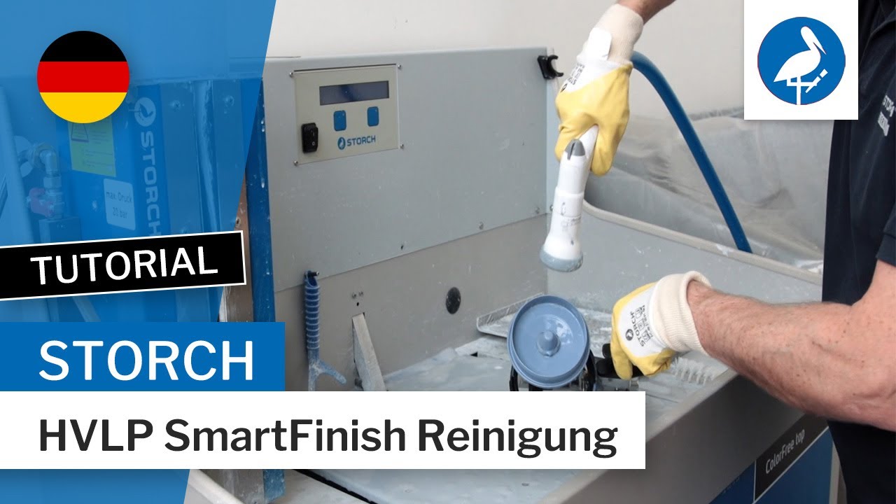 STORCH HVLP SmartFinish 360: Reinigung [DE]