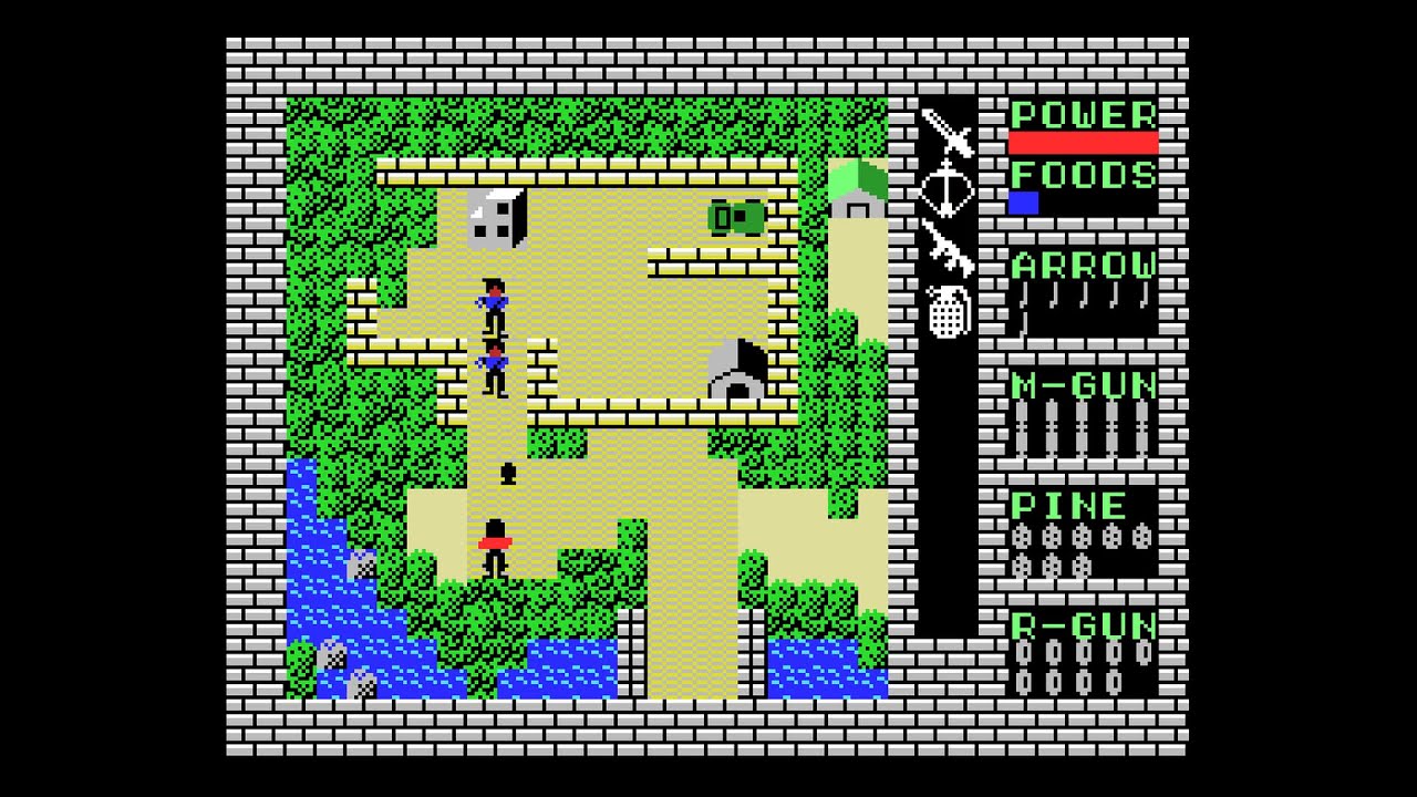 MSX Game: Rambo (1985 Pack-In-Video)