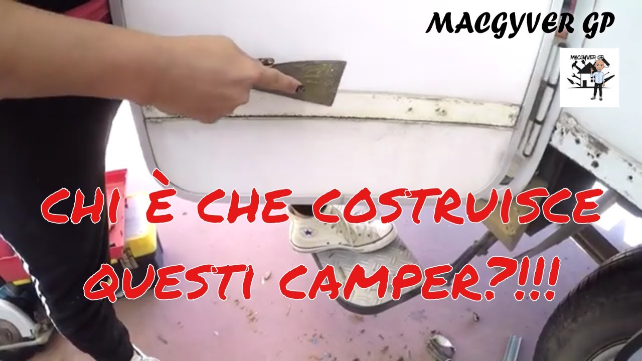 infiltrazioni porta camper con brutta sorpresa dalla casa costruttrice - camper fai da te