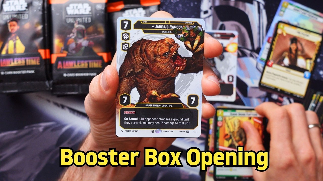 Booster Box A Lawless Time 🔥 Star Wars Unlimited Opening