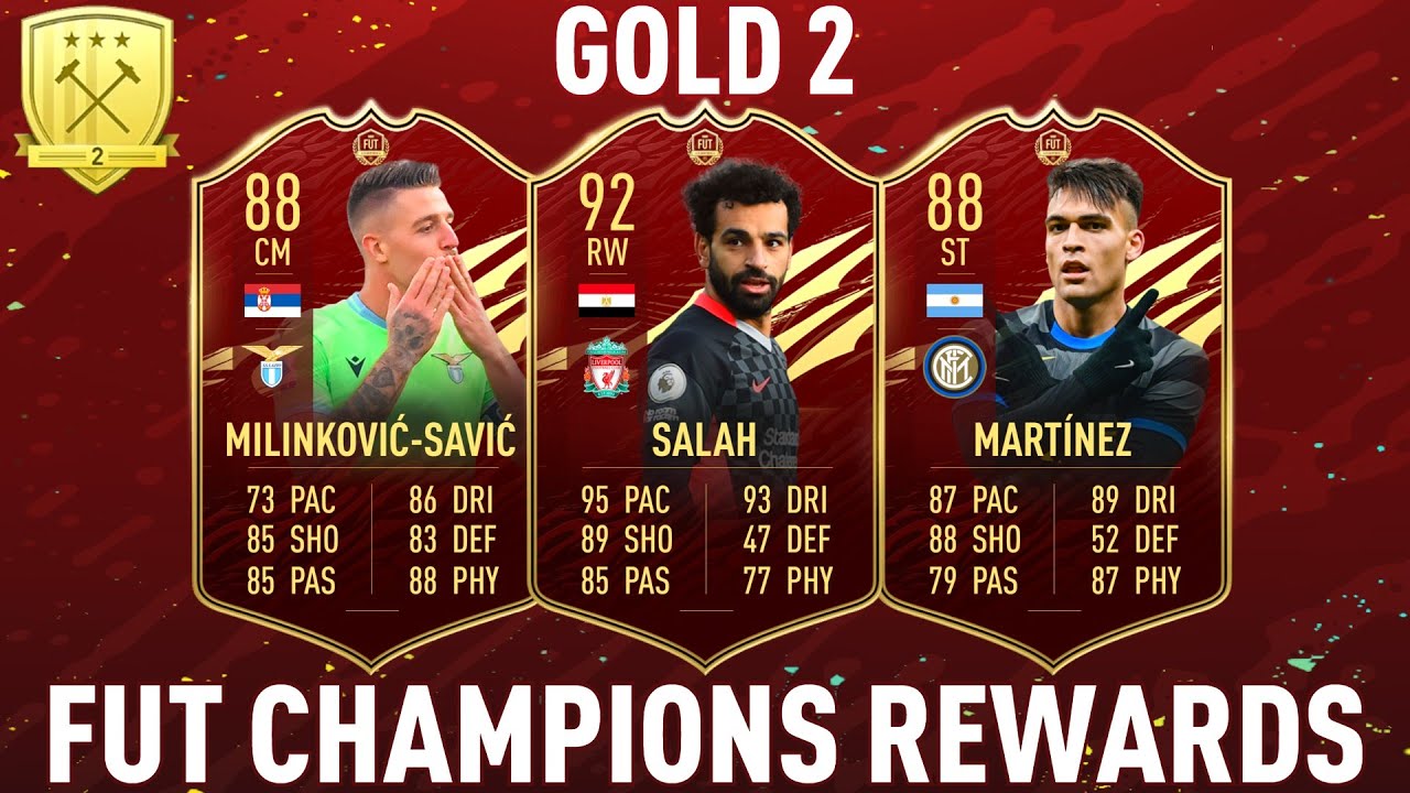 BRILLIANT GOLD 3 & GOLD 2 FUT CHAMPIONS REWARDS!! - FIFA 21 Ultimate Team