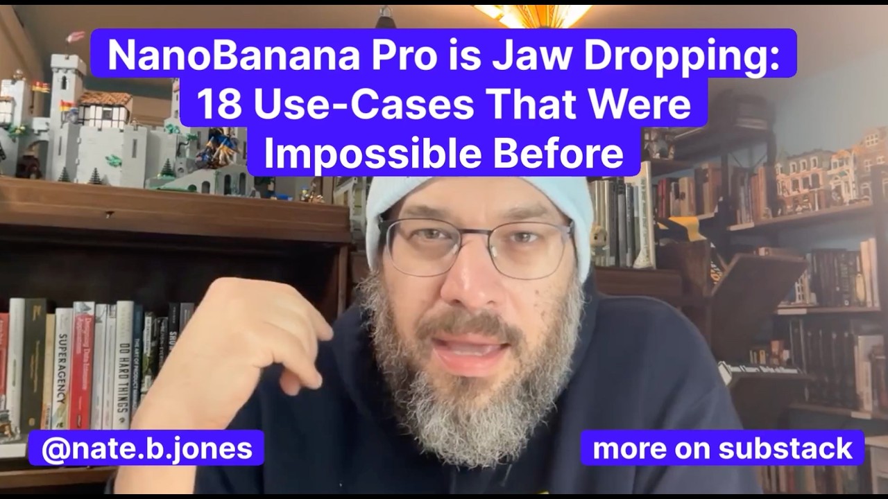 Nano Banana Pro поражает воображение: 18 вариантов использования, которые раньше были невозможны