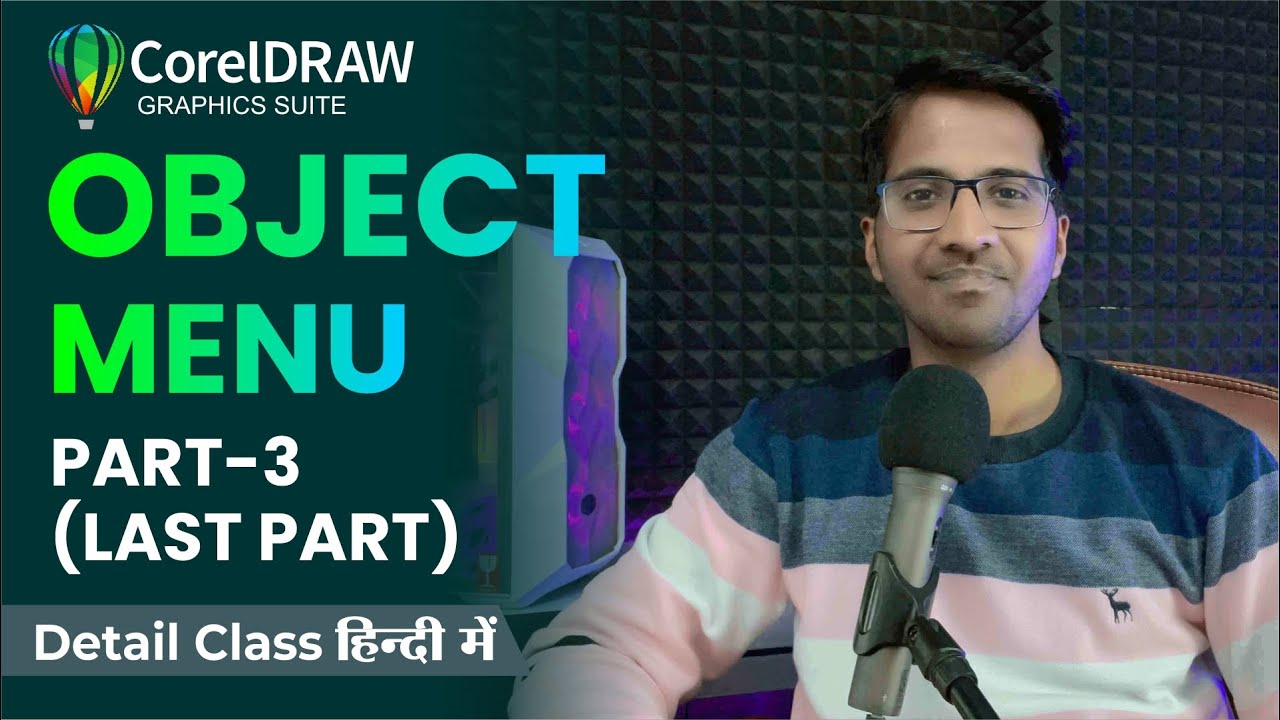 Object Menu Part 3 | Learn Coreldraw in Hindi by Simplified Tuts