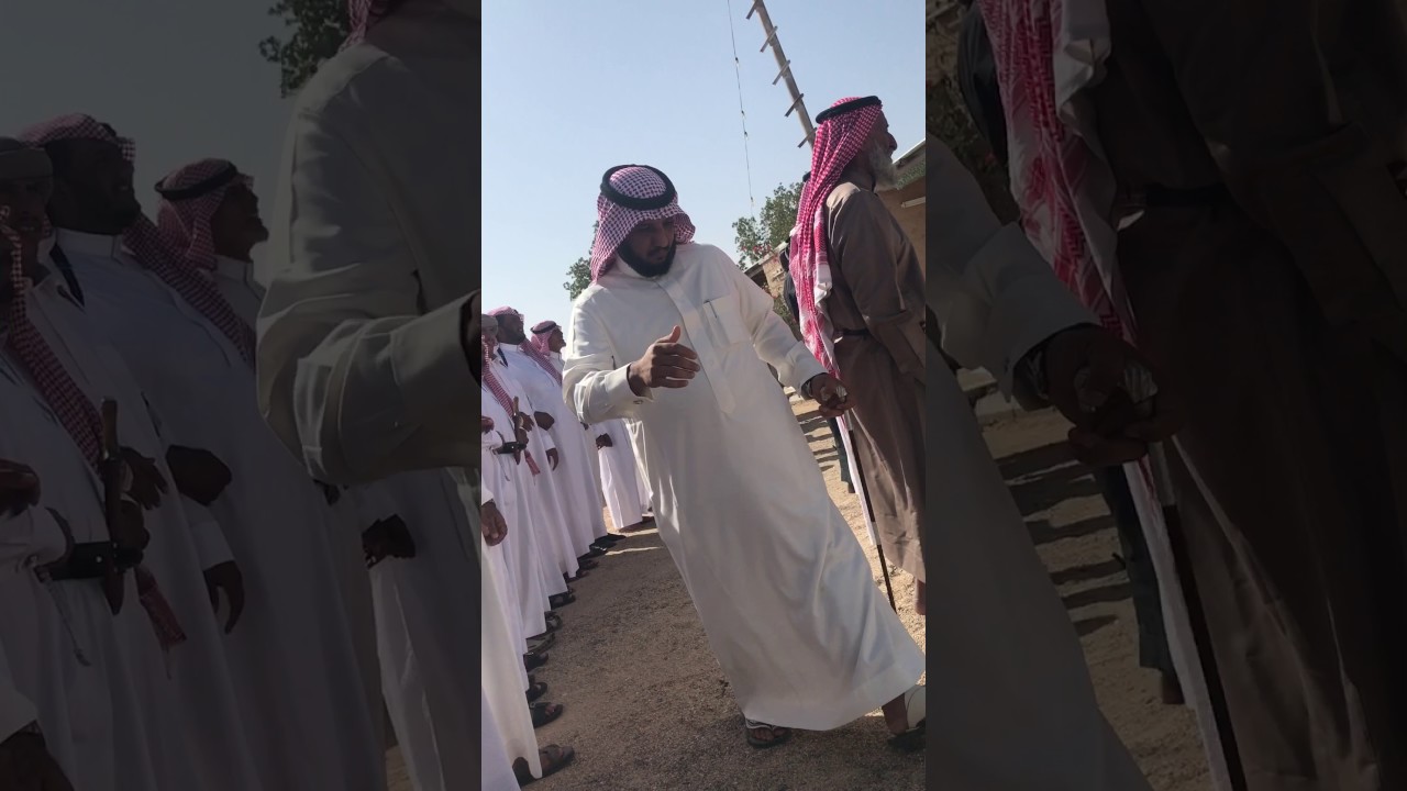 زامل ال خوير ترحيبي في مرسمهم على ال مبطي