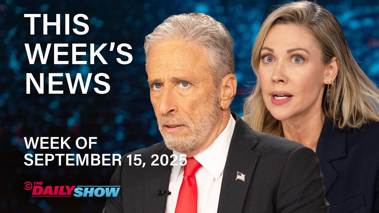 Jon's State-Approved Free Speech Primer, Desi on Kirk Backlash & Trump in the U.K. | The Daily Show