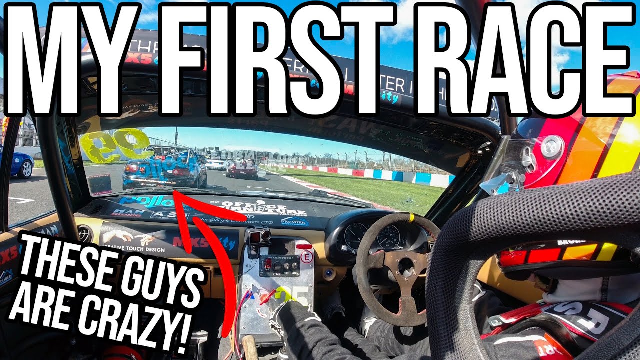 Avoiding A First Corner PILE UP In My First Ever Race!