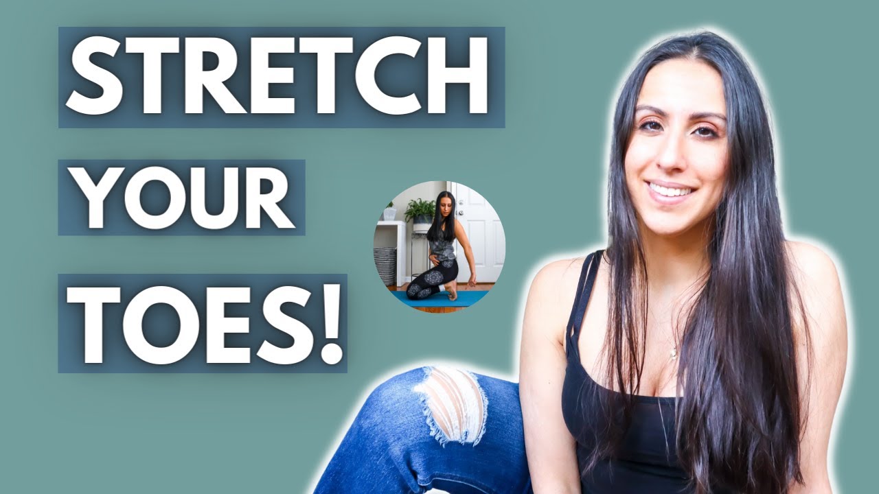 BEST STRETCH FOR YOUR FEET - How to stretch your plantar fascia and your toes!