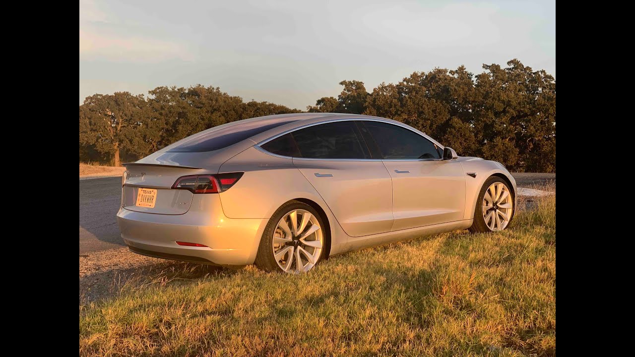 Tesla Model 3 LR RWD lowering springs