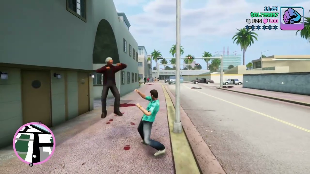 GTA Vice City Peds Riot #4