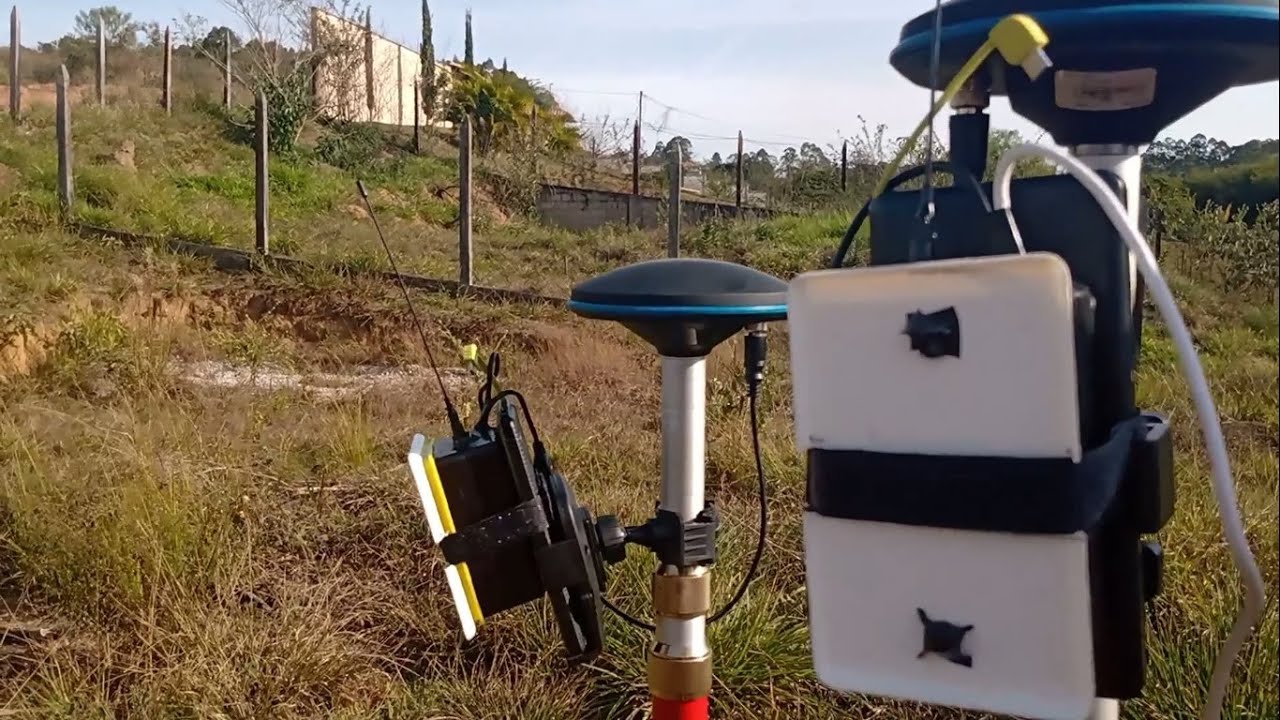 Levantamento Polaris S100 Usando os Rádios RTK