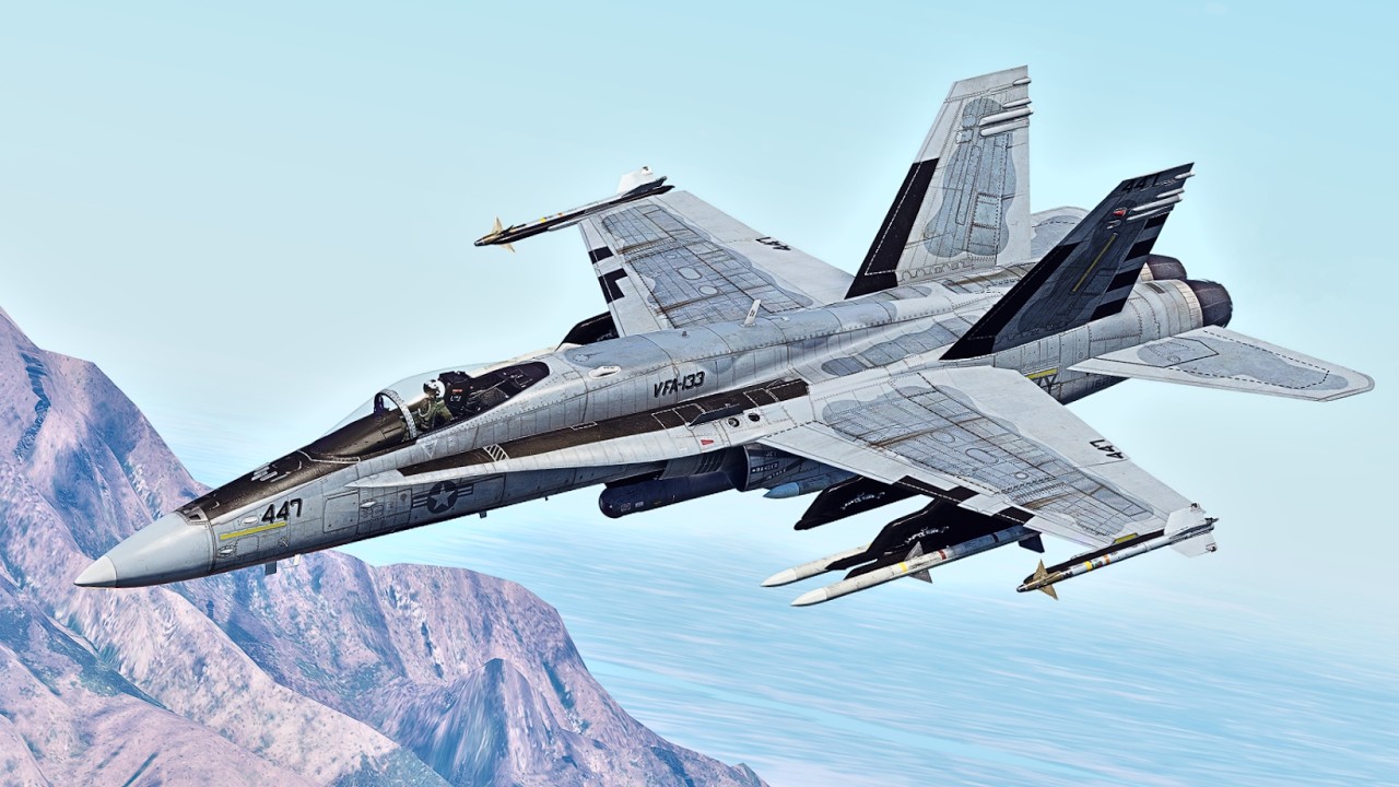 F/A-18C Legacy Hornet: Close Air Support☠️| In Squadron Ground Battles! 8v8 (WarThunder)