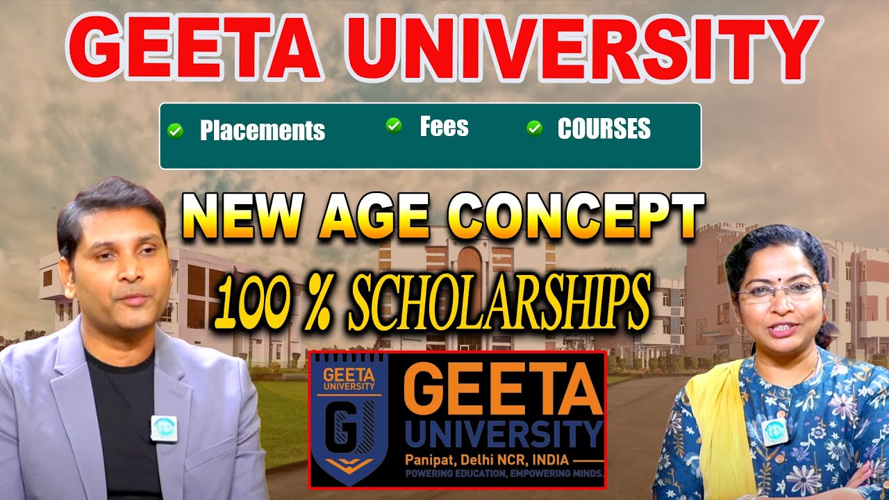 GEETA University College Full Review | Placement, campus Tour, Fee , Courses , Scholarship | iDream