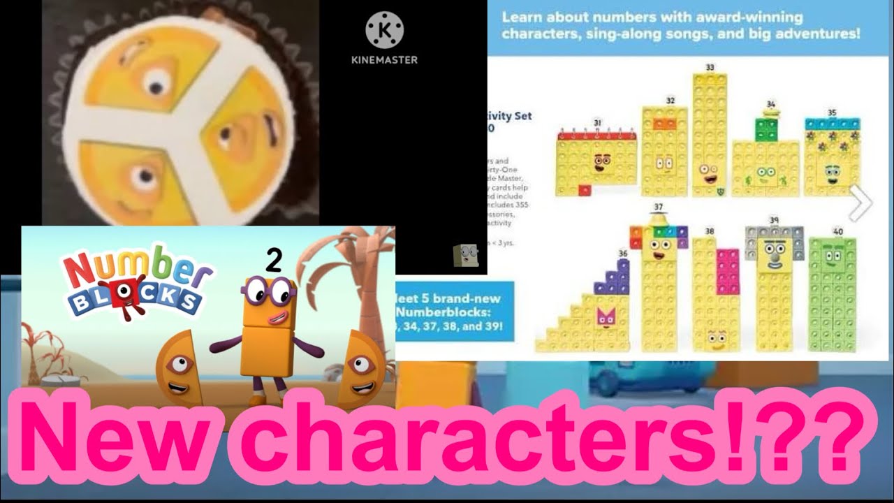 Совершенно новые персонажи 8-го сезона Numberblocks!!!