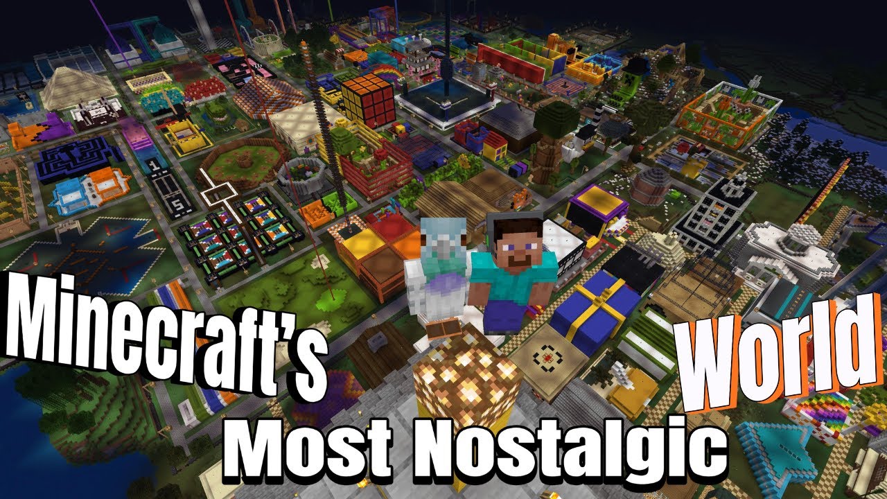 Touring one of the most nostalgic Minecraft worlds ever ( Stampy's Lovely World)