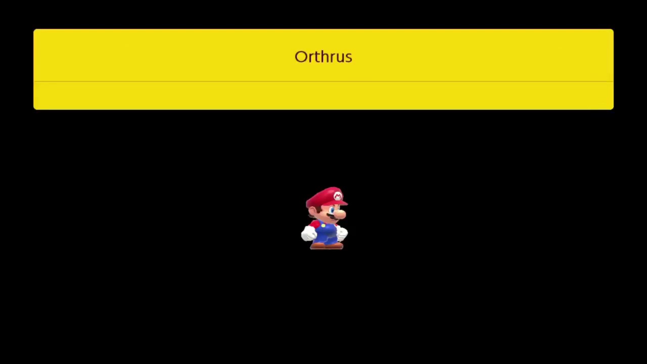 【SMM2】Orthrus
