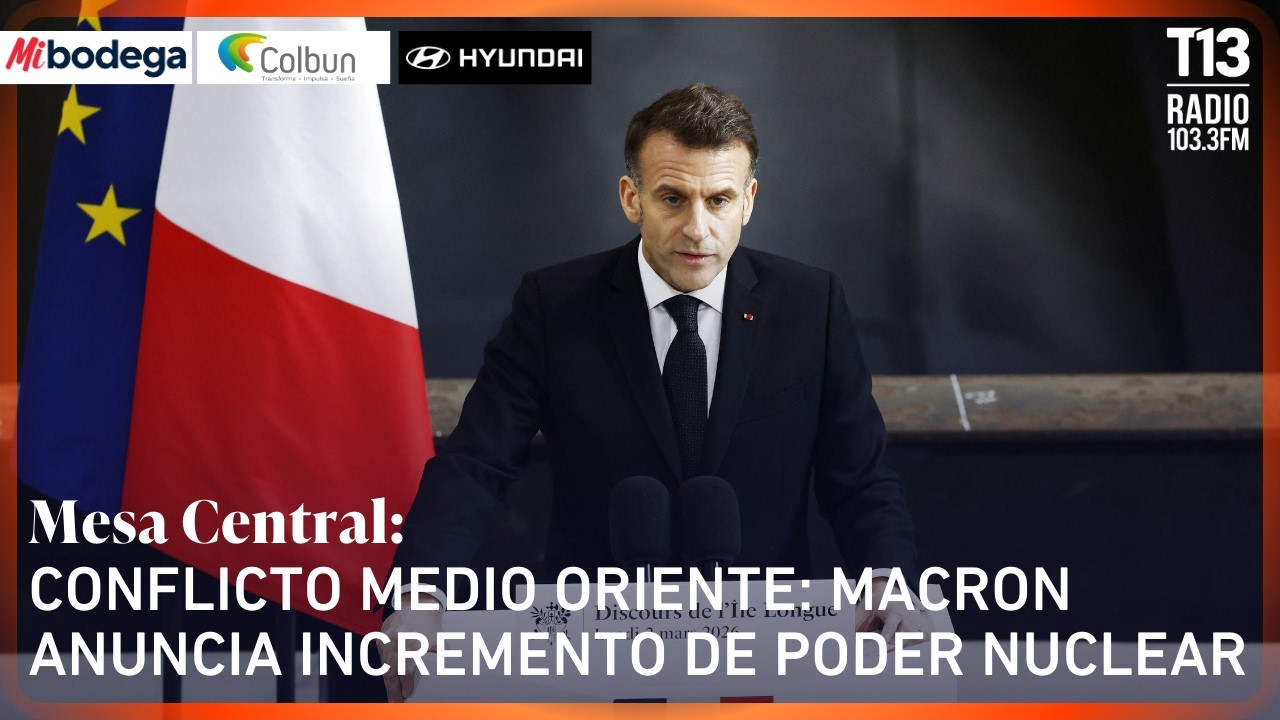 Conflicto en Medio Oriente: Macron anuncia incremento de poder nuclear | Mesa Central
