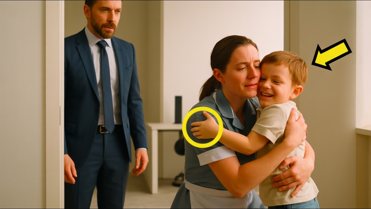 O HOMEM RICO TINHA NOJO DA FAXINEIRA… MAS O FILHO PEDIA PRA ELA TODO DIA COMO MÃE…