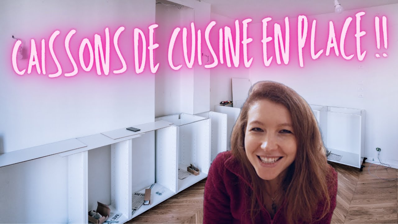 Monter une cuisine Ikea avec des caissons Metod