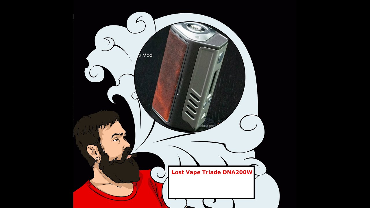 Vape обзор №142. Lost Vape Triade DNA200W Плюсы и Минусы.