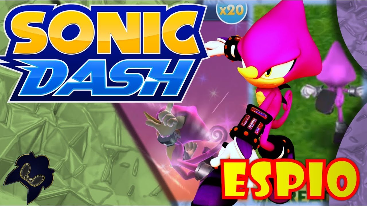 Sonic Dash (iOS) - Espio Gameplay