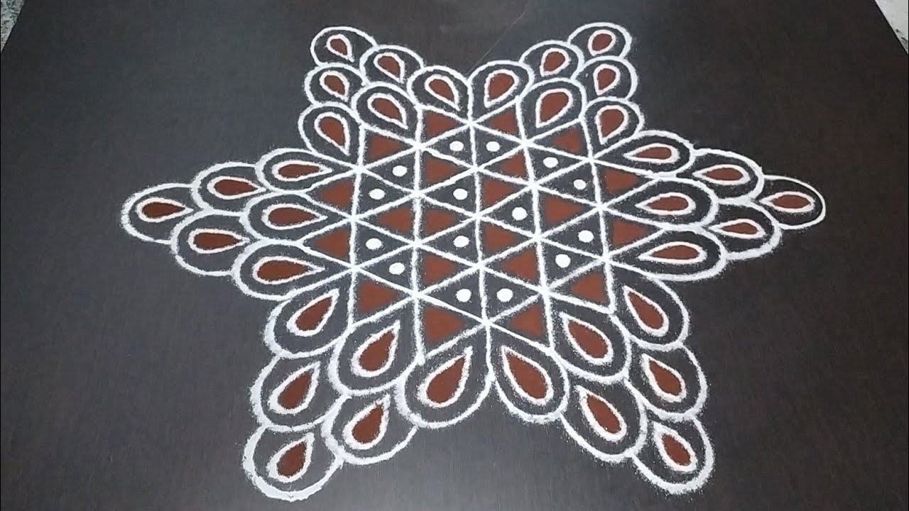 Padi Kolam || Rangoli || Star Kolam || Adventure Kolam