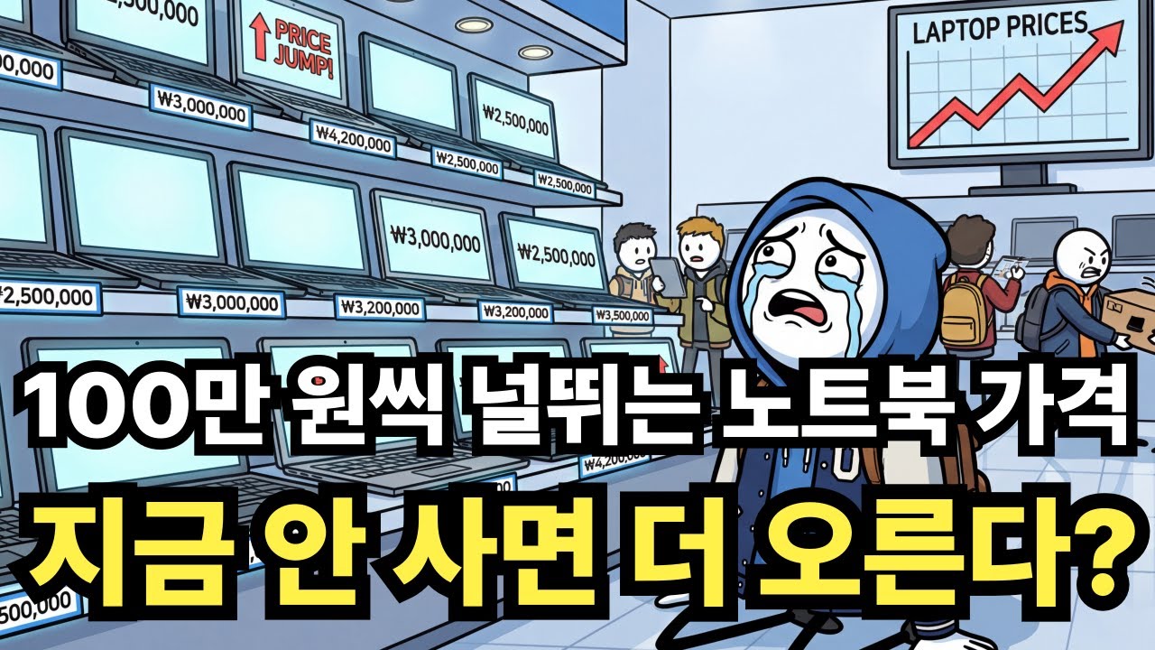 대학생들 어떡하나? 노트북 값 폭등에 숨겨진 소름돋는 진실