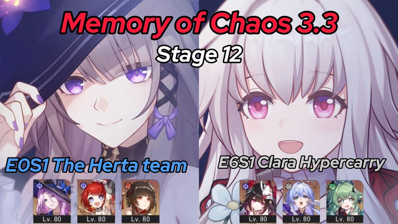 MOC Stage 12 v3.3 | E0S1 The Herta team & E6S1 Clara Hypercarry