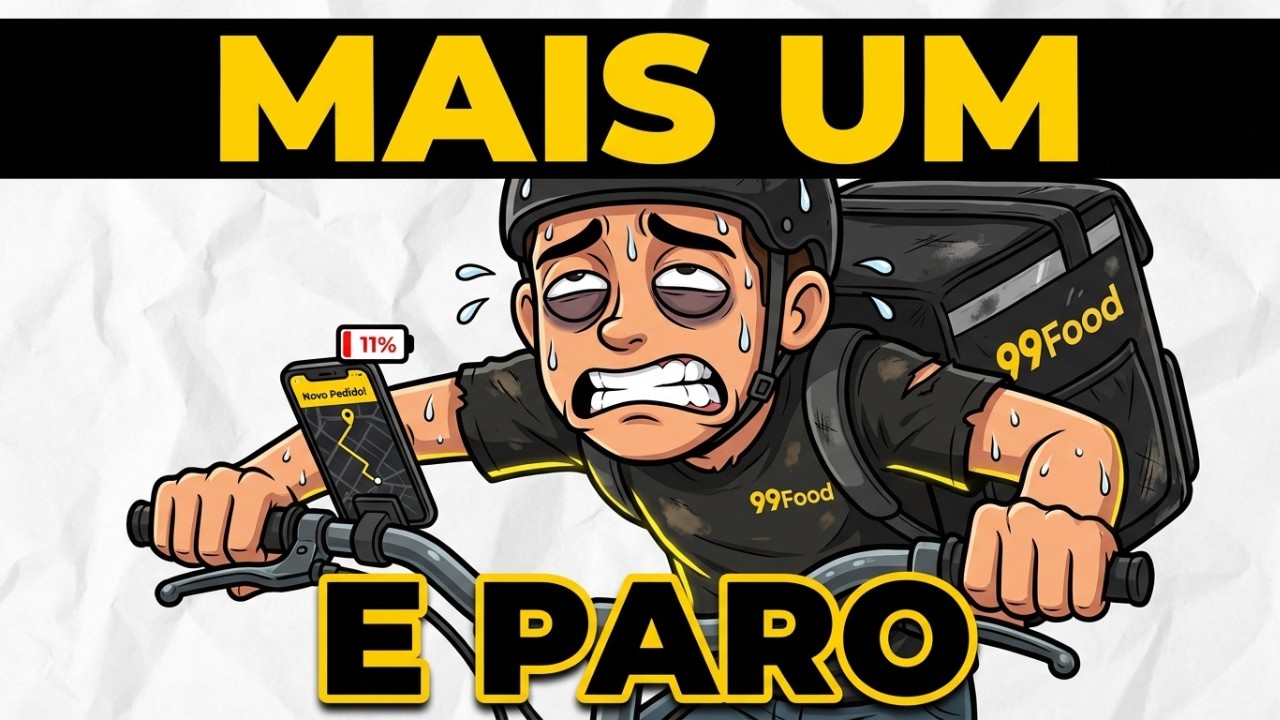 POV: Você Faz Entregas De Bicicleta Na 99Food No Brasil
