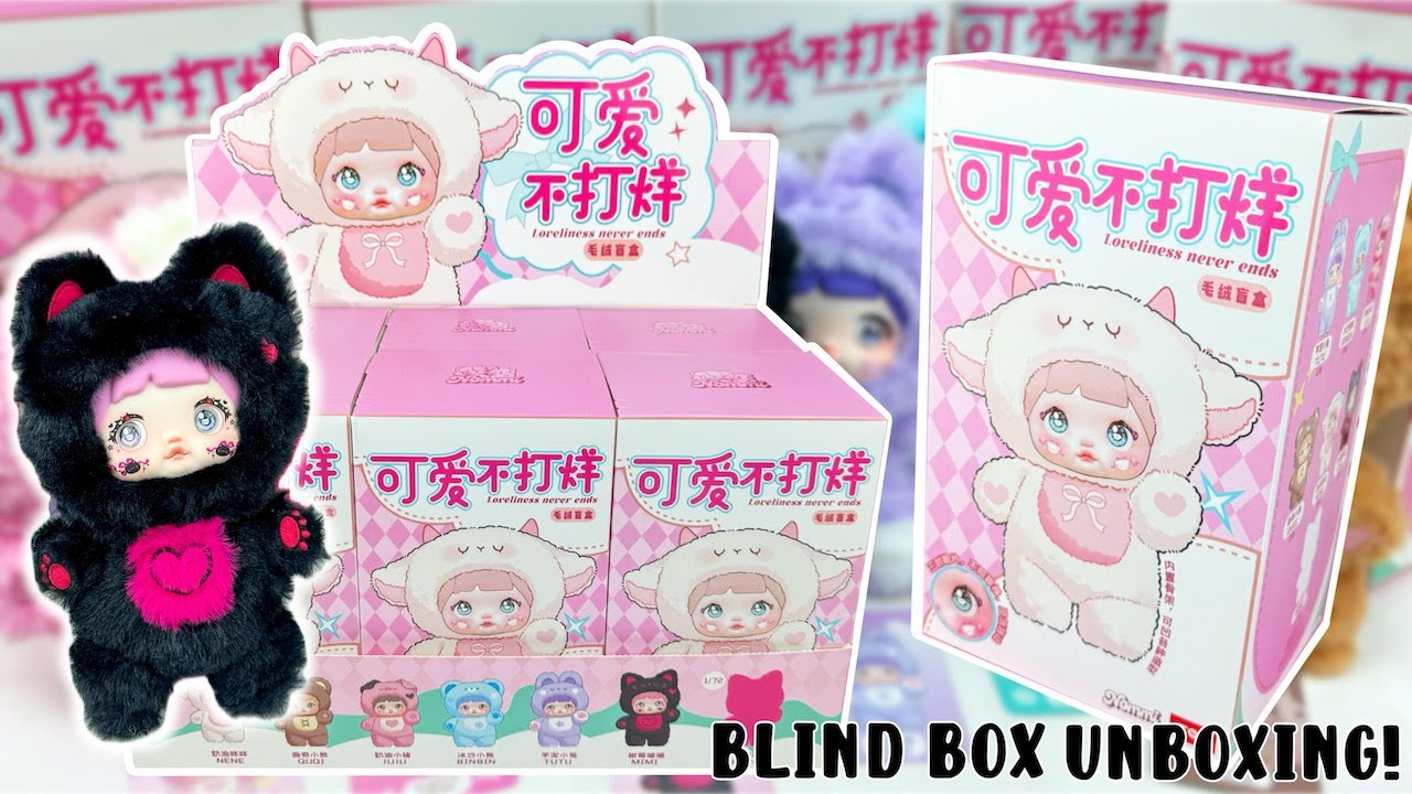 Opening a FULL SET of NOMMI LOVELINESS NEVER ENDS Plush Pendant Blind Boxes! Cute Keychain Plushies!
