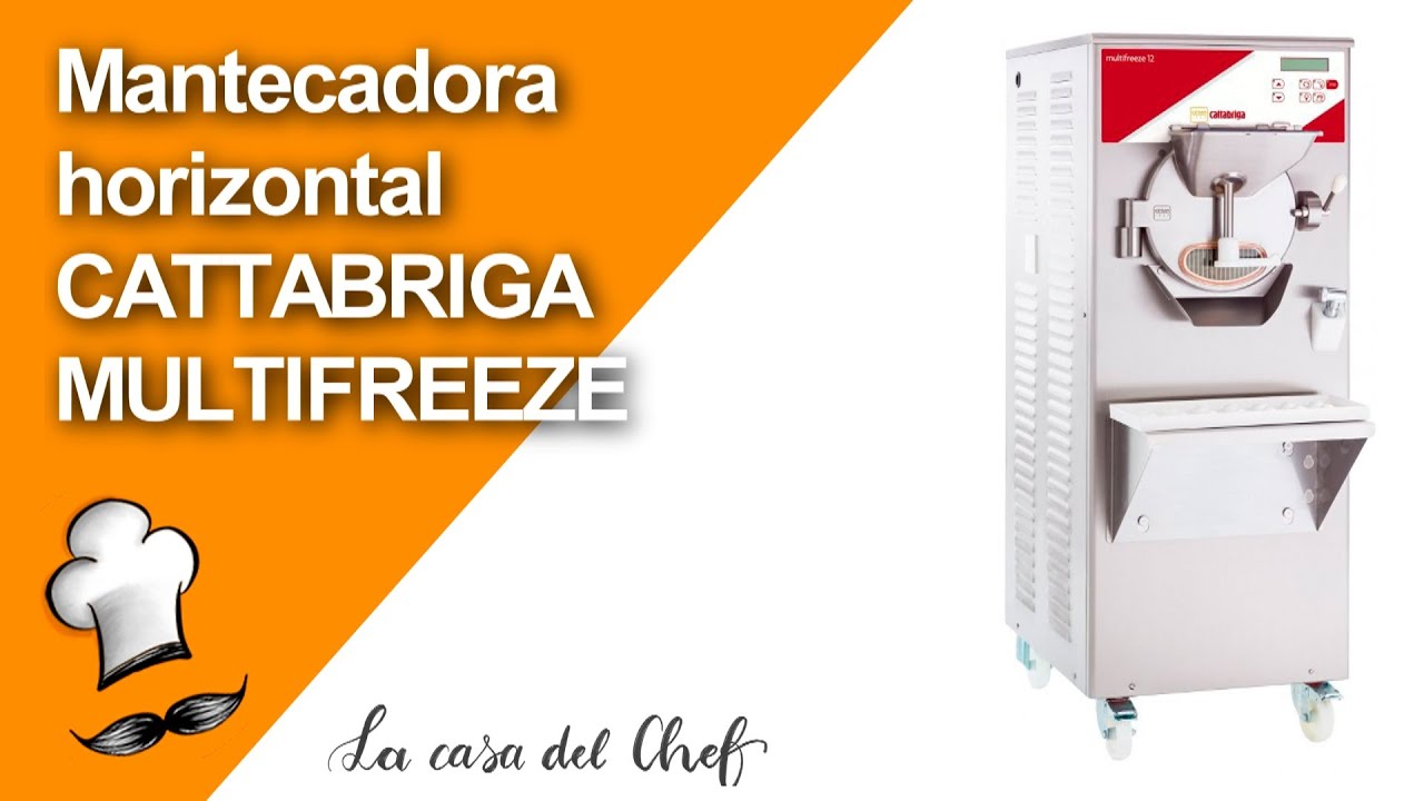 Mantecadora para helados Cattabriga Multifreeze 12 pro
