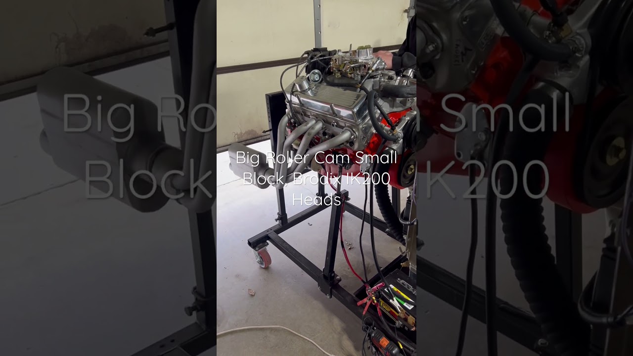 Brodix Head Small Block w/ big Comp Roller Cam