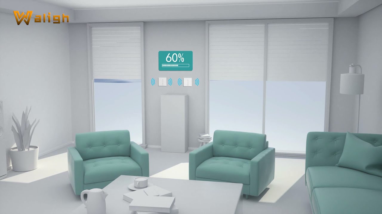 5th Generation Wlan Rolladenschalter mit Steuerbare LED,Timer mit Alexa und Google,Rolladensteuerung