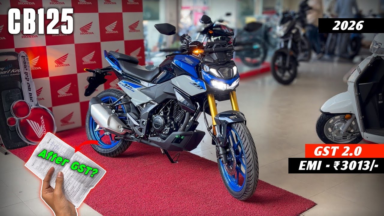 2026 Honda CB 125 Hornet | GST 2.0 - On Road Price 😱