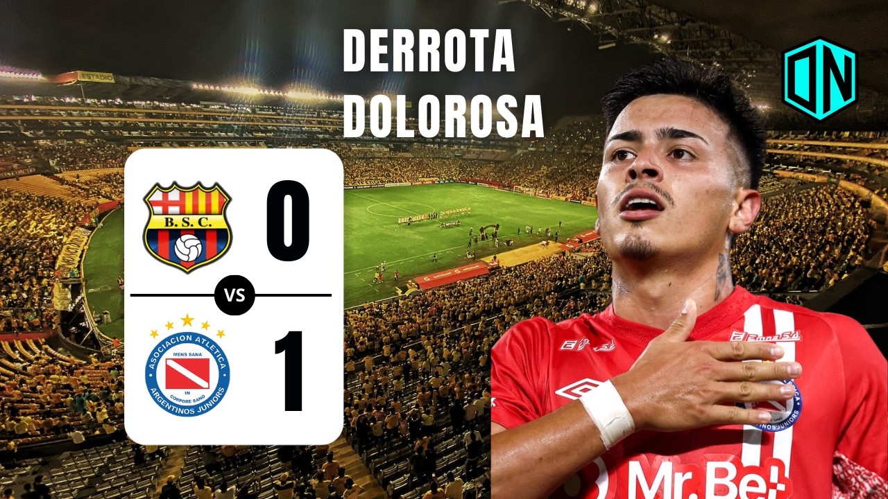 ¿Quién falló en #barcelonasc ? Claves reales del 0-1 ante #argentinosjuniors  por #libertadores