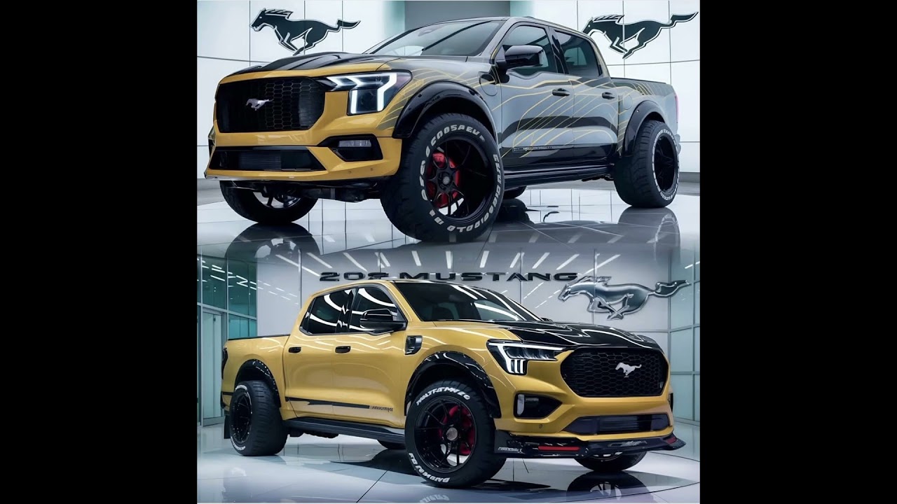 Ford Mustang Pickup 2026-7 🔥 