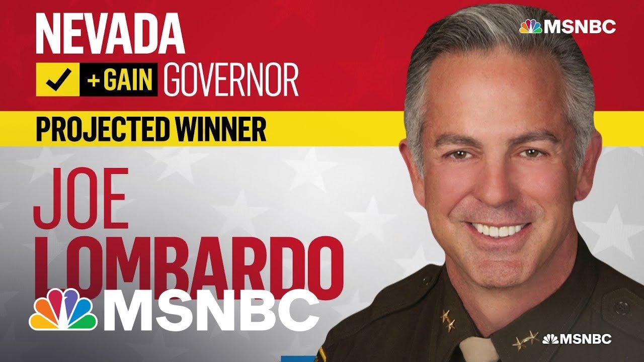 Joe Lombardo Wins Nevada Governor's Race, NBC News Projects