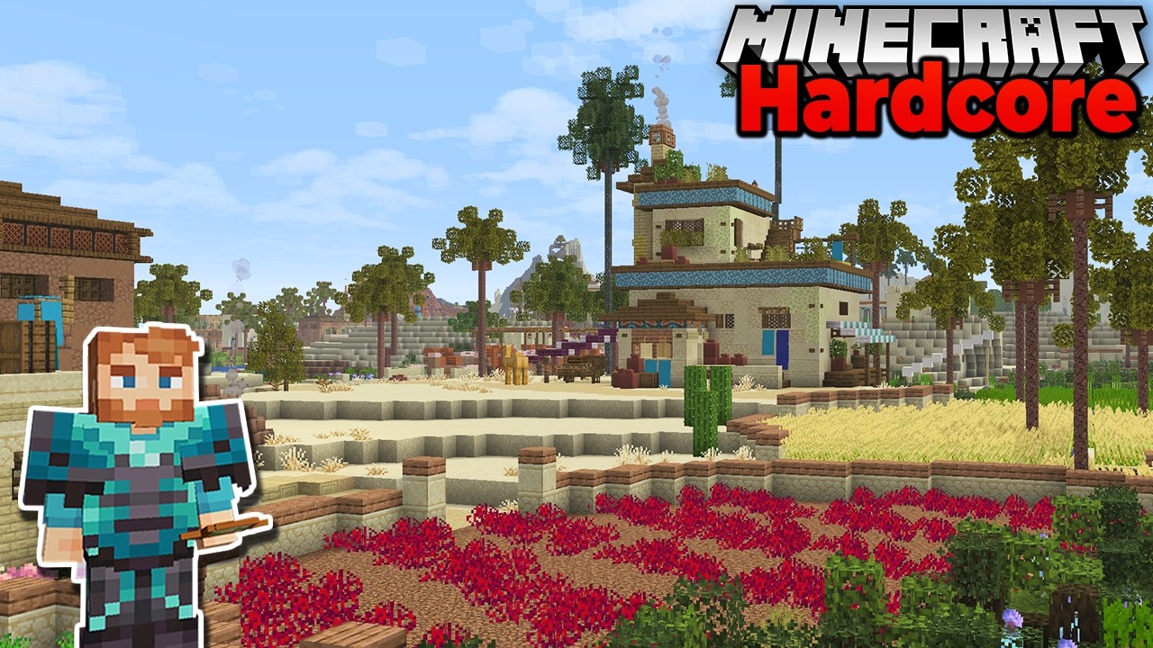 Оживляем пустыню в хардкорном Minecraft