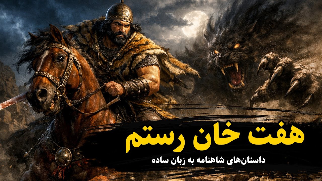 هفت خان رستم | داستان های شاهنامه به زبان ساده