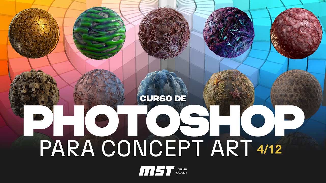 Como aplicar Color (Brillo, Contraste, niveles, etc.) | Curso de Photoshop Concept Art | Sesión 4/12