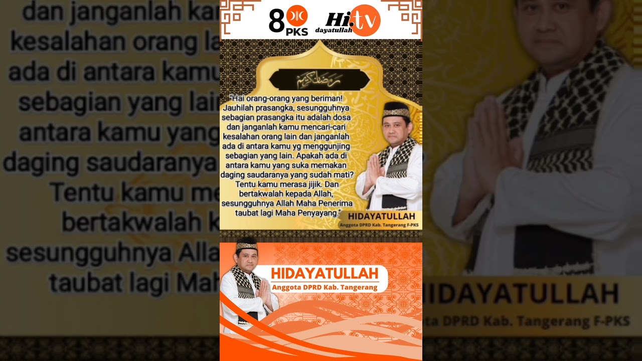 Nasehat Bang Haji | Jangan Suka Cari Kesalahan Orang