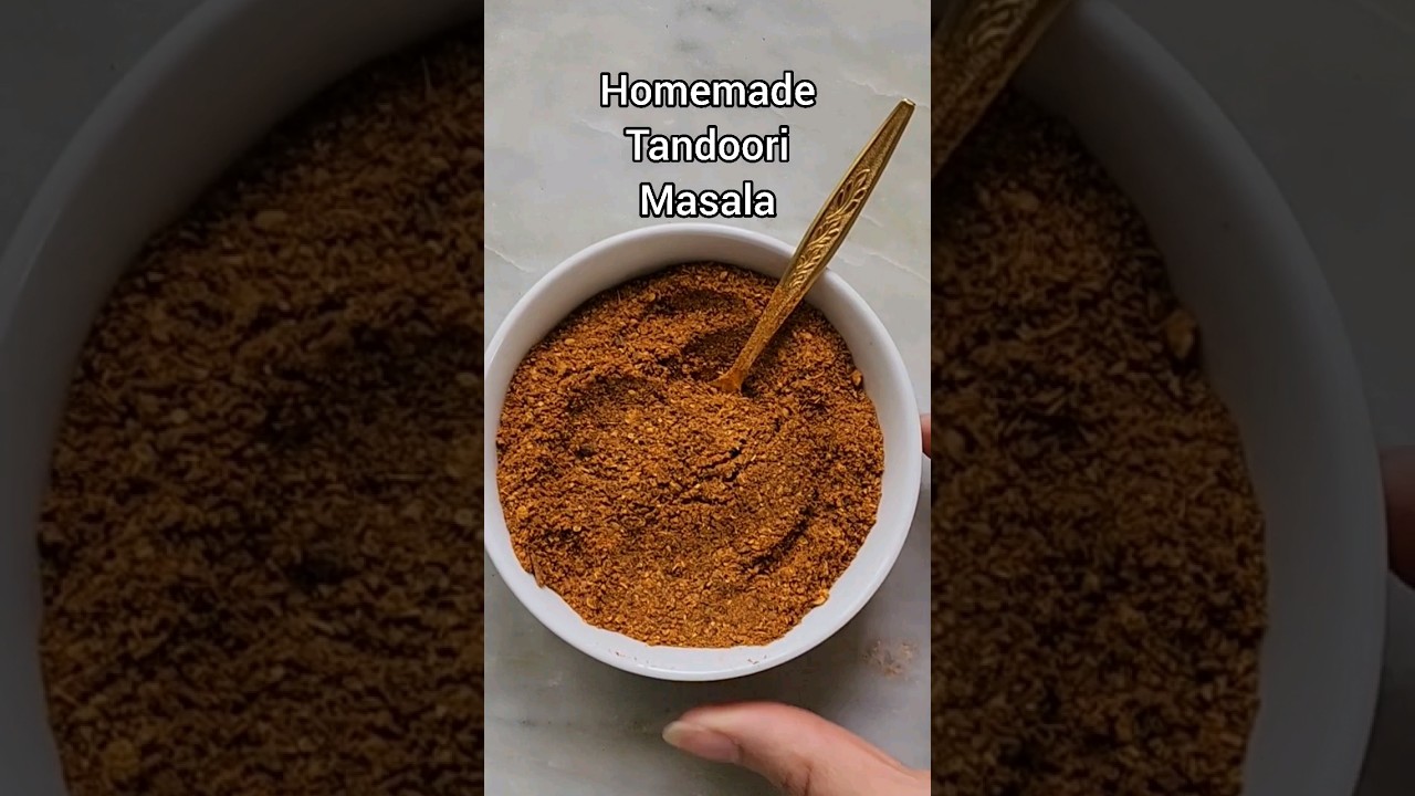how to quickly make tandoori masala powder at home #tandoori #tandoorimasalapowder #shorts #masala