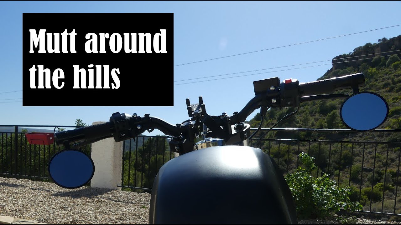 Mutt Akita 125cc - Little run in the hills