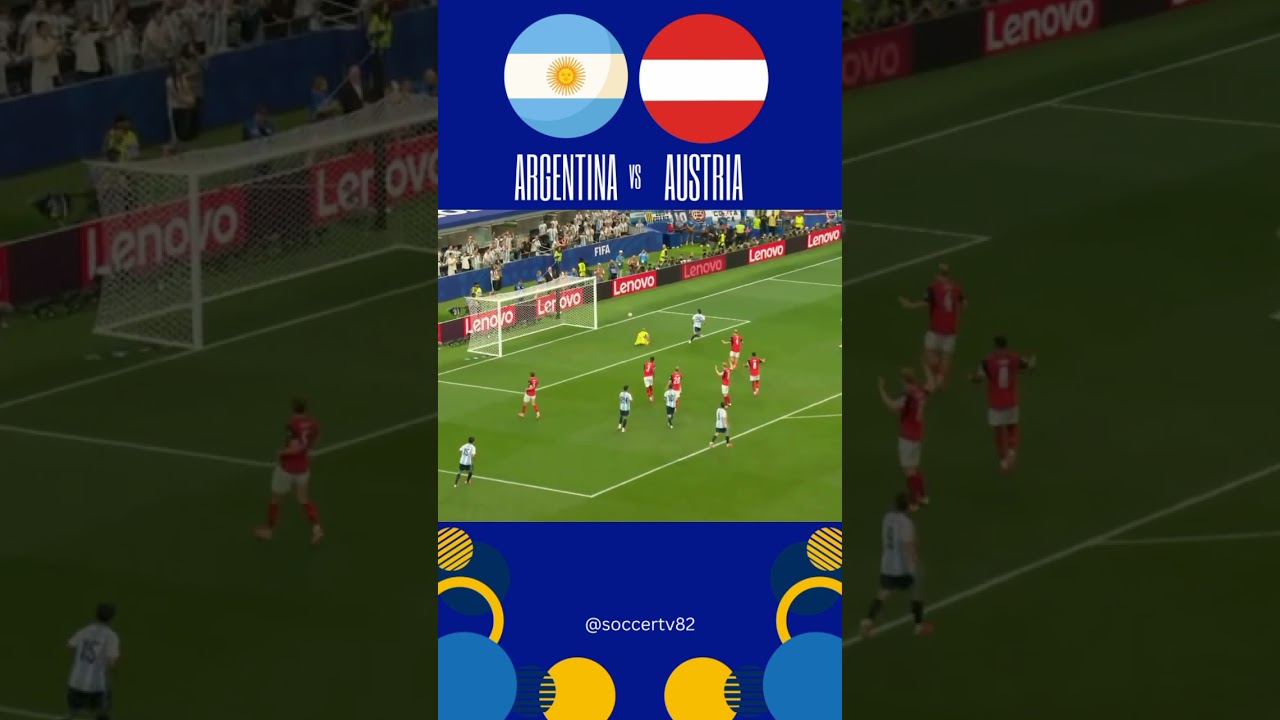 Argentina vs Austria All Goals Full Highlight World Cup 2026 #worldcup #america #football