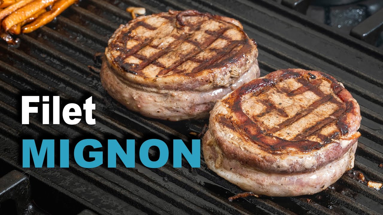 How to Grill Filet MIGNON (beef tenderloin) in Red Wine - Recipe