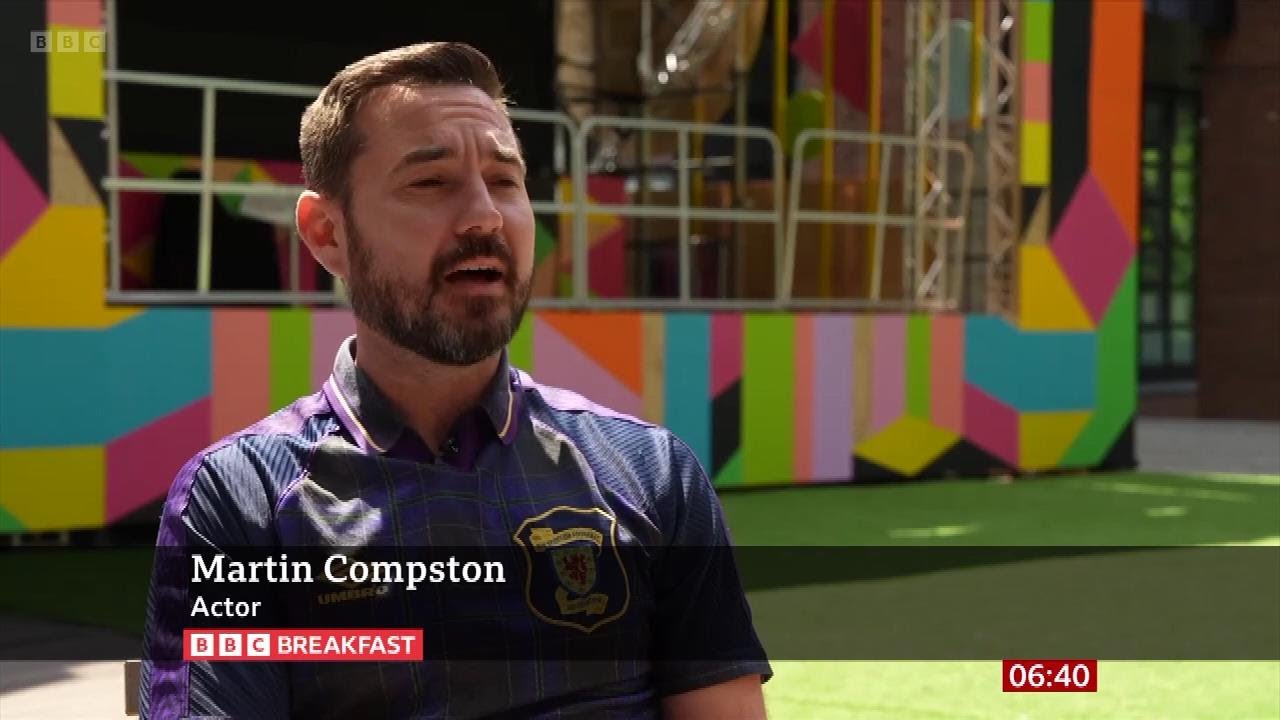 Martin Compston (Line Of Duty Actor) On BBC Breakfast [13.06.2024]