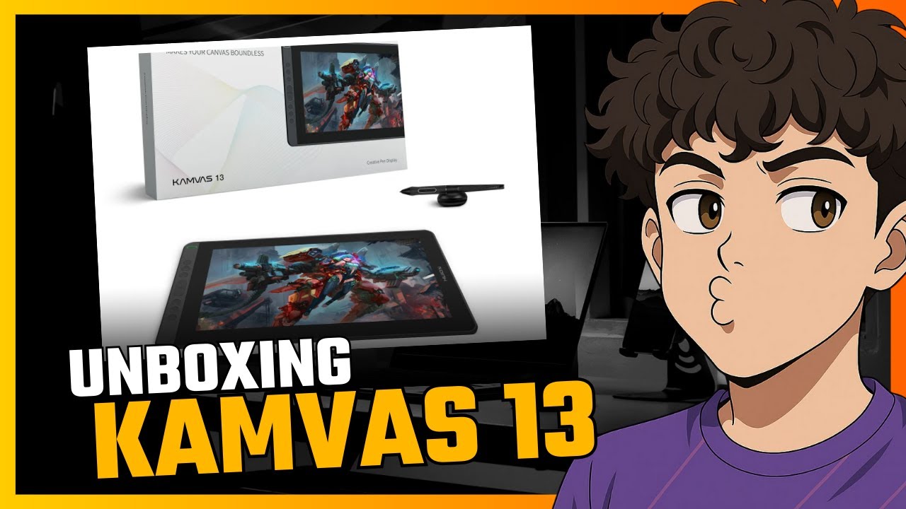 🎁 Unboxing Huion Kamvas 13 | Vale a Pena Essa Mesa Digitalizadora?