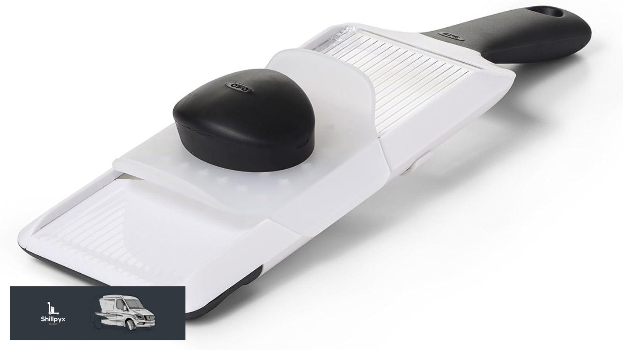 OXO Good Grips Handheld Mandoline Slicer for Kitchen Adjustable Vegetable Slicer
