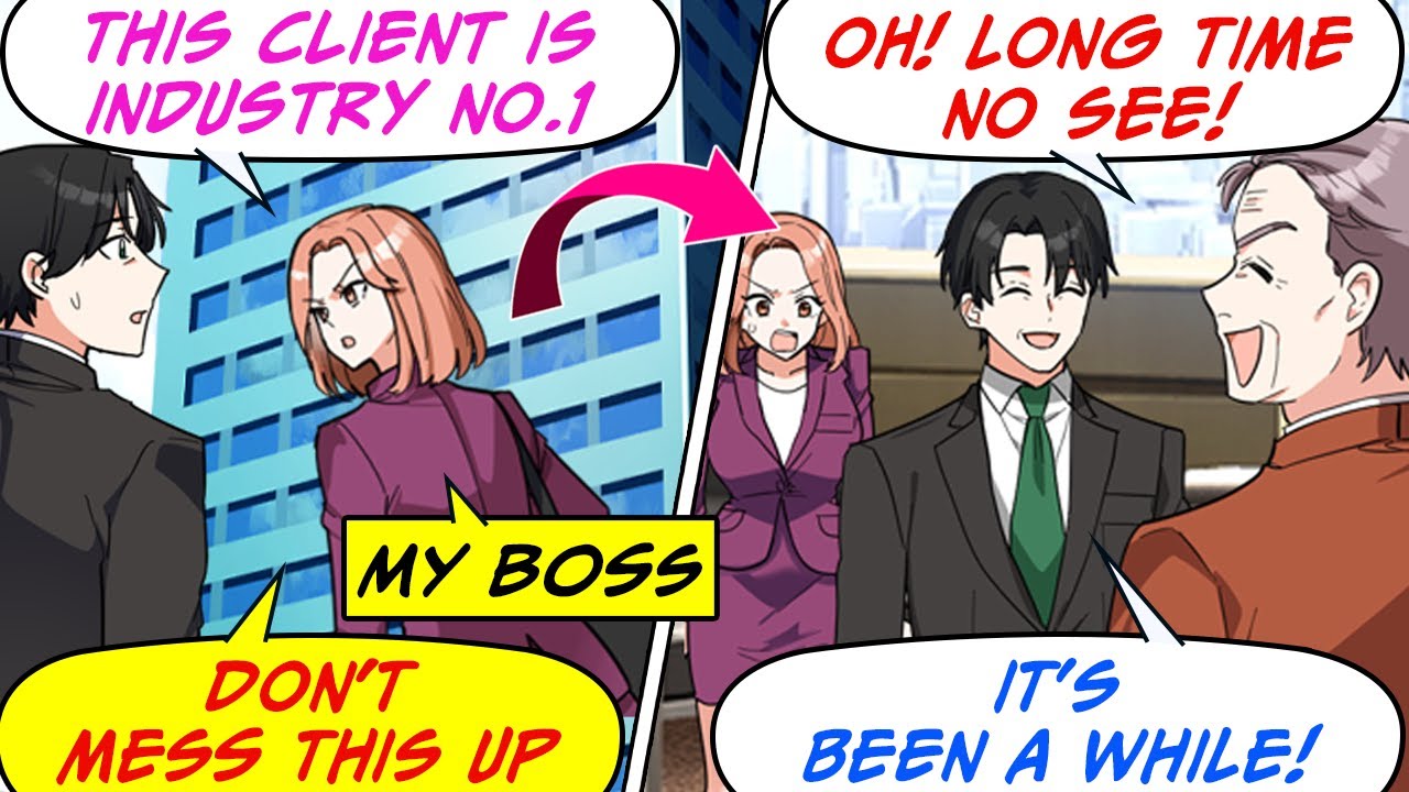 My Boss Brought Me to Meet the Difficult CEO! But... [RomCom Manga Dub]