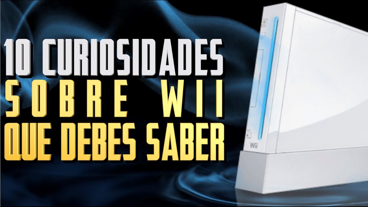 10 CURIOSIDADES sobre NINTENDO WII que DEBES SABER